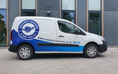 Advance Couriers’ transport management portal works