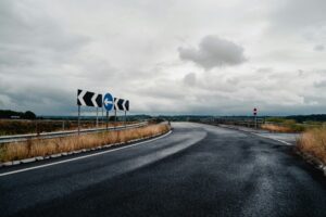 Courier service disruptions and route planning